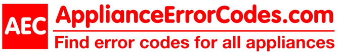 Appliance Error Codes